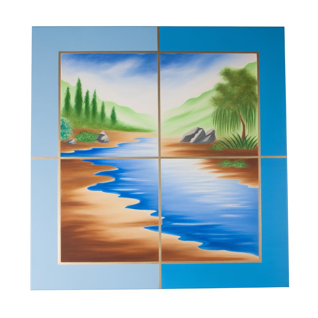 Feng Shui Quadri Con Acqua 1 Disponi quadri con motivi d'acqua seguendo i principi del Feng Shui per armonizzare l'ambiente