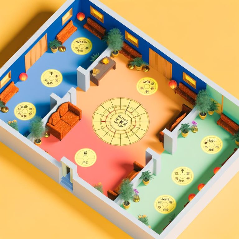 migliora l'armonia con l'orientamento e i colori appropriati