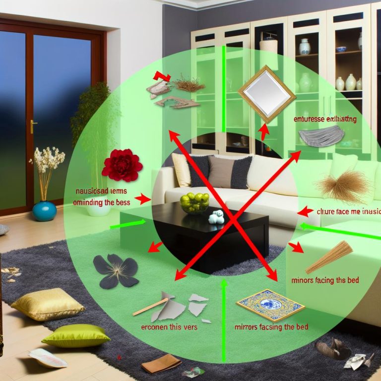 Feng Shui Quali Oggetti Eliminare Dalla Caa 1 Elimina specchi diretti verso porte e letti per migliorare l'energia secondo i principi del Feng Shui in casa