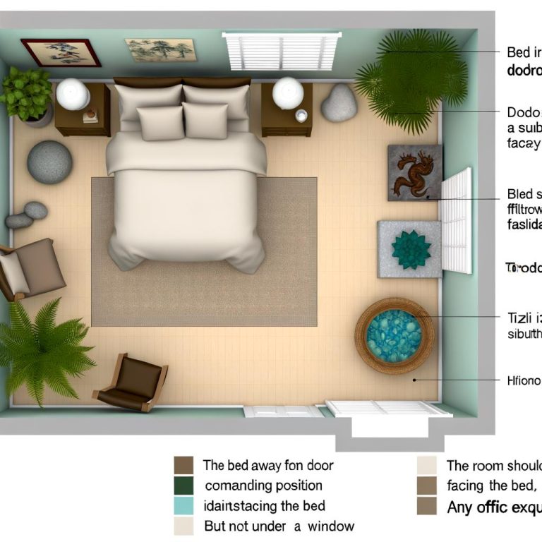applica le regole del Feng Shui nella tua camera da letto per favorire il benessere