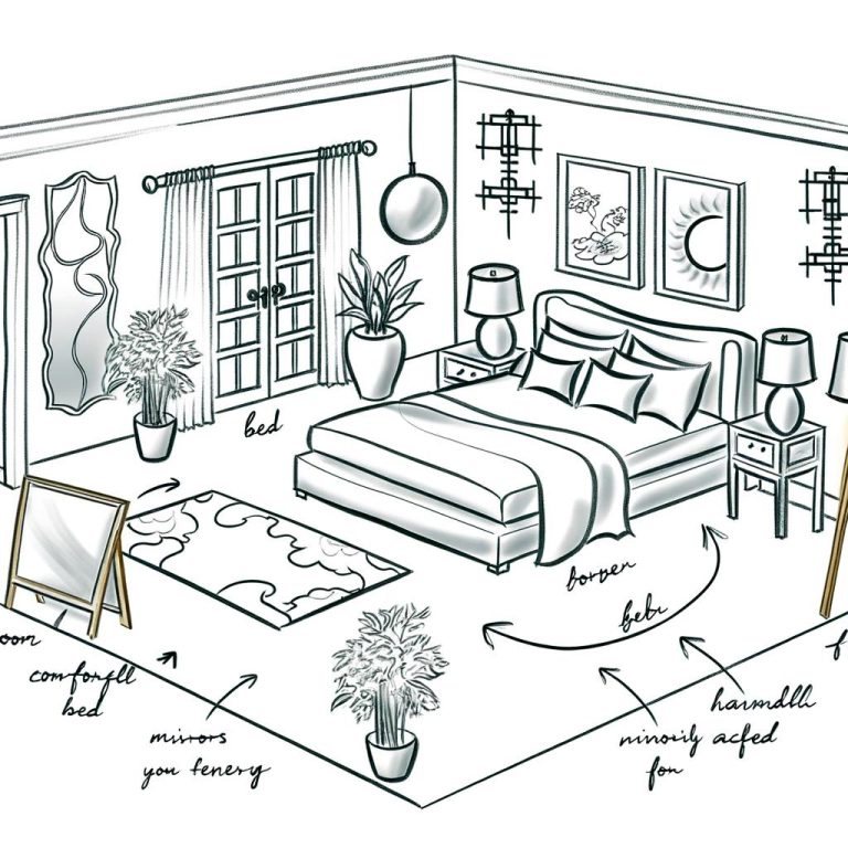 Applica le regole del Feng Shui nella camera da letto per migliorare l'energia e favorire il riposo