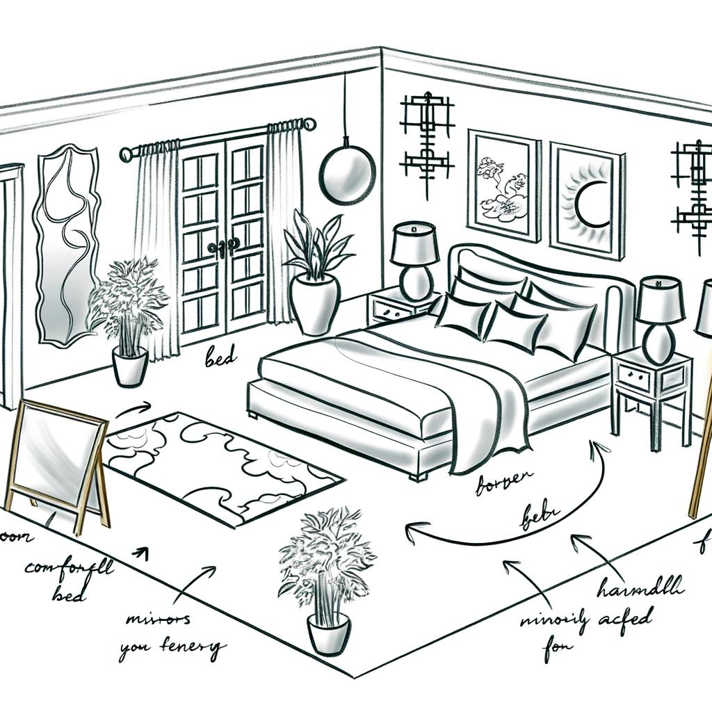 Feng Shui Regole Per Camera Da Letto 1 Applica le regole del Feng Shui nella camera da letto per migliorare l'energia e favorire il riposo