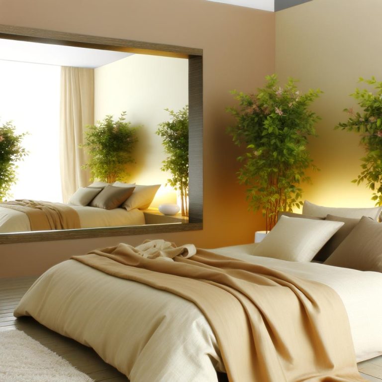 Migliora l'energia della tua camera con un specchio letto secondo i principi del Feng Shui