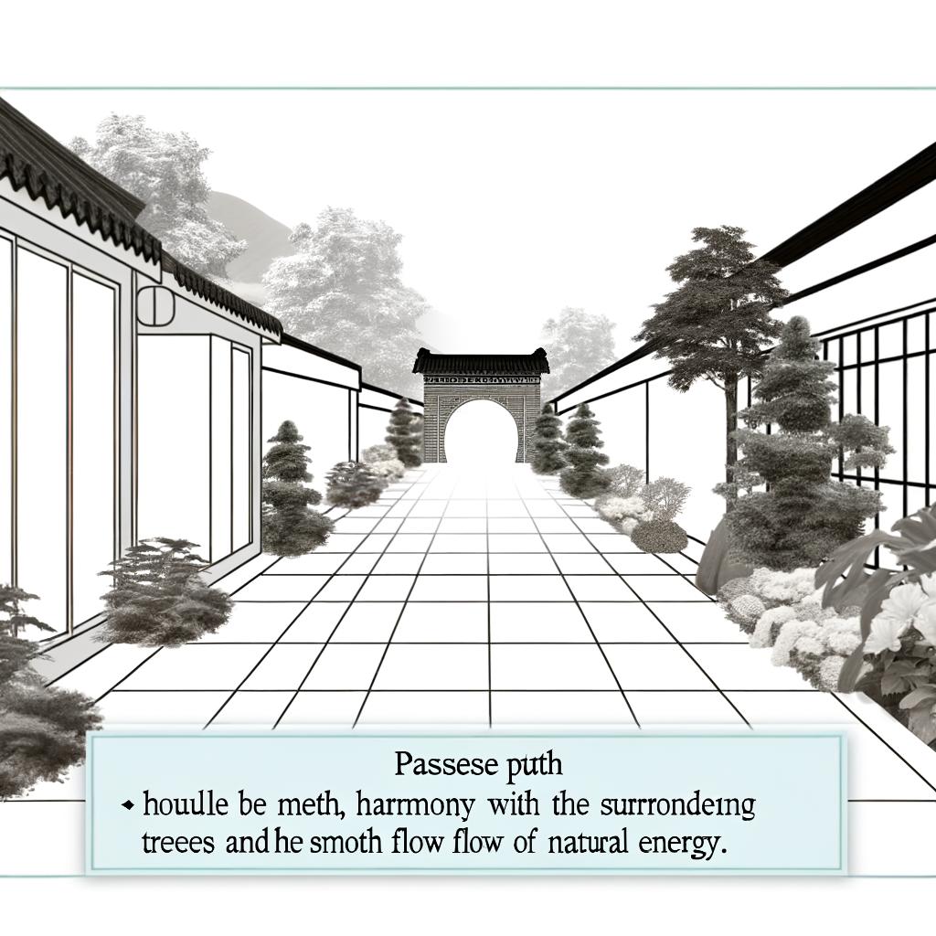 Feng Shui Strada Di Passaggio 1 armonia e prosperità lungo il percorso della tua casa