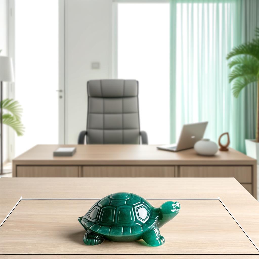 Feng Shui Tartaruga Immagini Dietro La Scrivania 1 Posiziona immagini di tartarughe seguendo le regole del Feng Shui dietro la scrivania per favorire la concentrazione