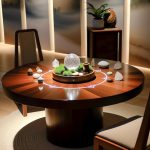 Feng Shui Tavolo Rotondo armonia e energia positiva con un tavolo rotondo ideale per la circolarità dell'energia