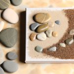 Feng Shui Tela Sabbia Sassi 20X20 feng shui tela sabbia sassi 20x20