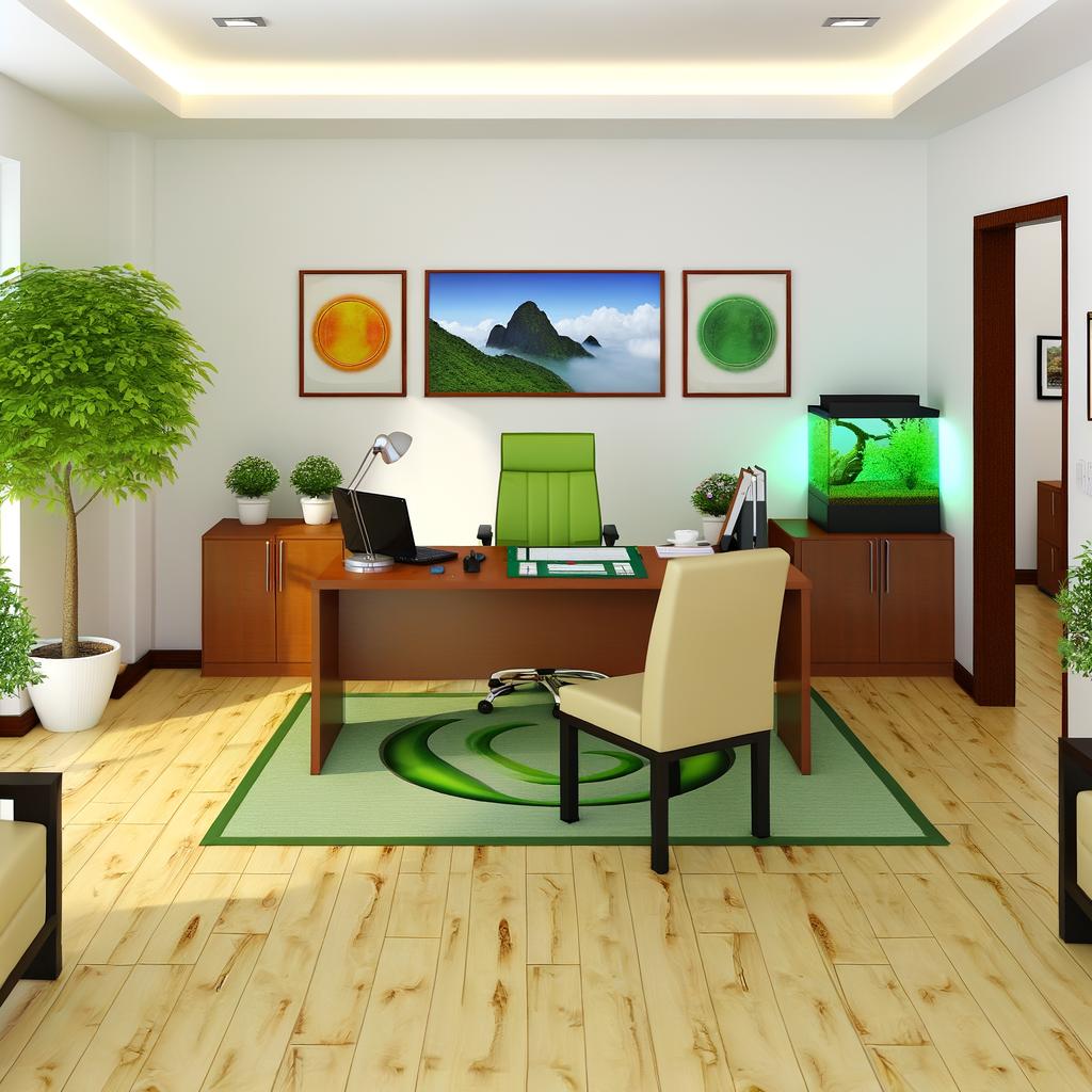 Feng Shui Ufficuo 1 Energizza il tuo ambiente lavorativo con il Feng Shui Ufficuo per massimizzare la produttività e l'abbondanza