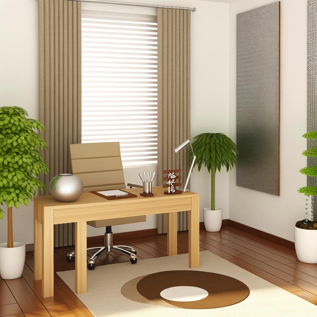 Feng Shui Uffiico 1 Organizza lo spazio del tuo ufficio seguendo i principi del Feng Shui per aumentare l'efficienza e la concentrazione