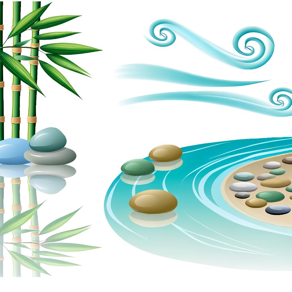 Feng Shui Vento E Acqua Vettoriale 1 scarica immagini vettoriali di Feng Shui Vento e Acqua per un equilibrio perfetto