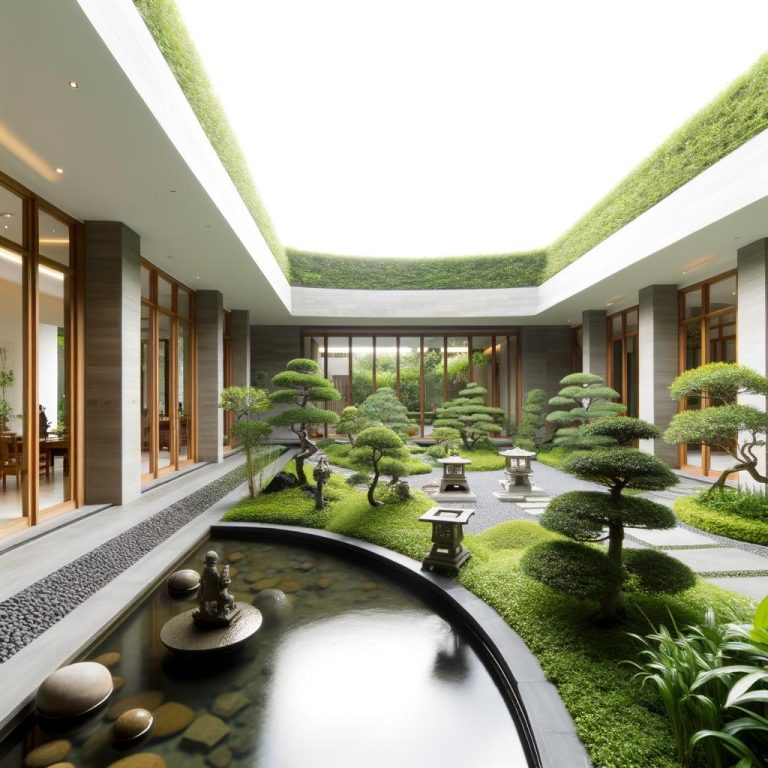 Feng Shui Villa Giona Giardino 1 Vivi l'armonia e la tranquillità nella tua FENG SHUI VILLA GIONA circondata da un rigoglioso giardino