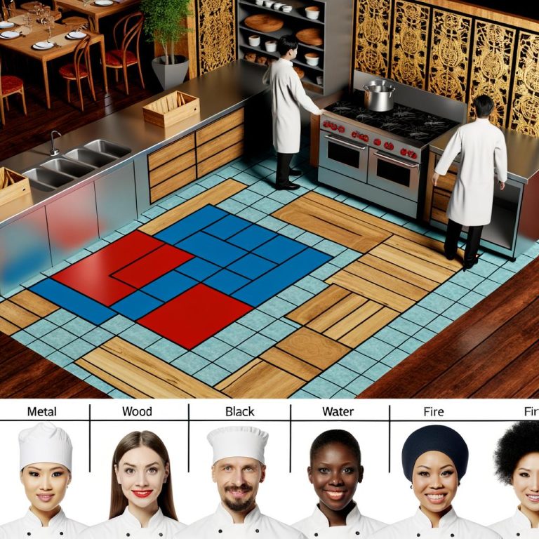 Fengs Shui La Cucina Di Un Ristorante 7 Massimizza l'energia positiva con il Feng Shui nella cucina di un ristorante per creare un ambiente armonioso e accogliente