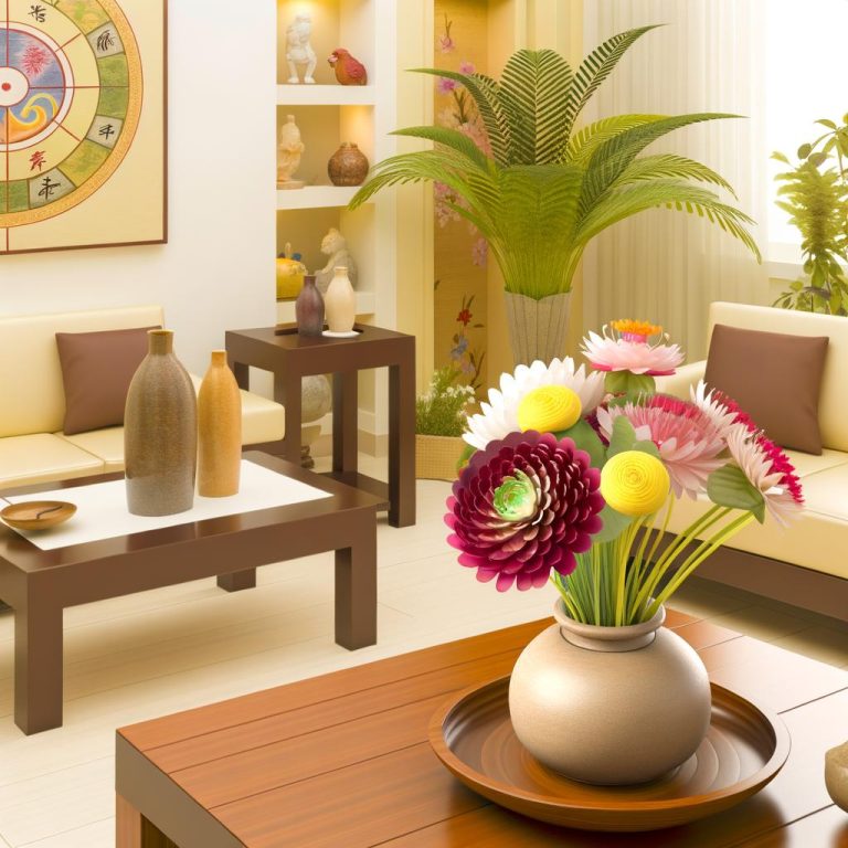 Armonia e bellezza con fiori finti e Feng Shui per la tua casa