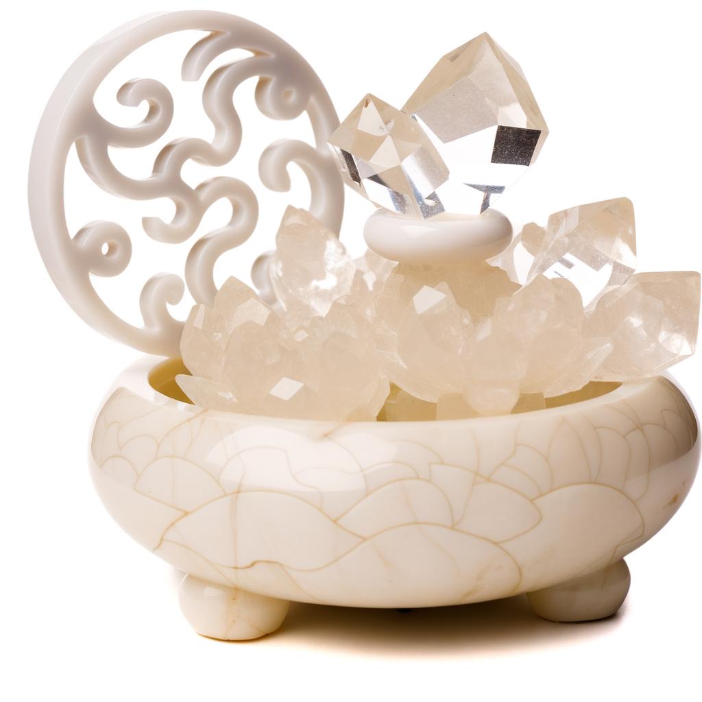 Fontana Feng-Shui Quarzo Ailino 1 armonia e serenità per il tuo spazio vitale