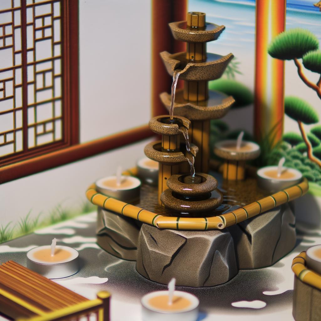 Fontane Da Tavolo Feng Shui 1 portano armonia e tranquillità all'ambiente, migliorando il flusso di energia