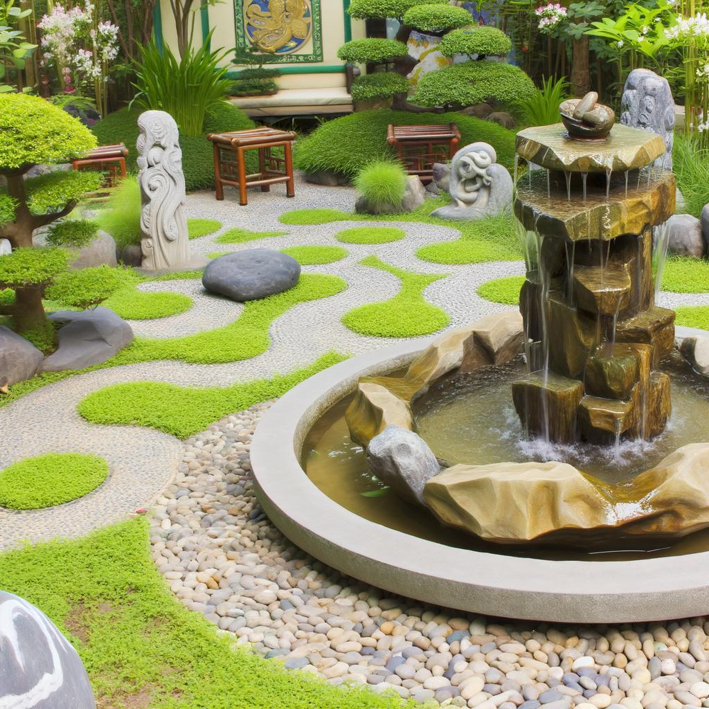 Fontane Esterne Per Giardino Feng Shui C 1 armonia e serenità in ogni gocciolata d'acqua