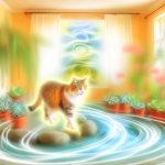 Gatto Nel Feng Shui elegante, misterioso e protettivo