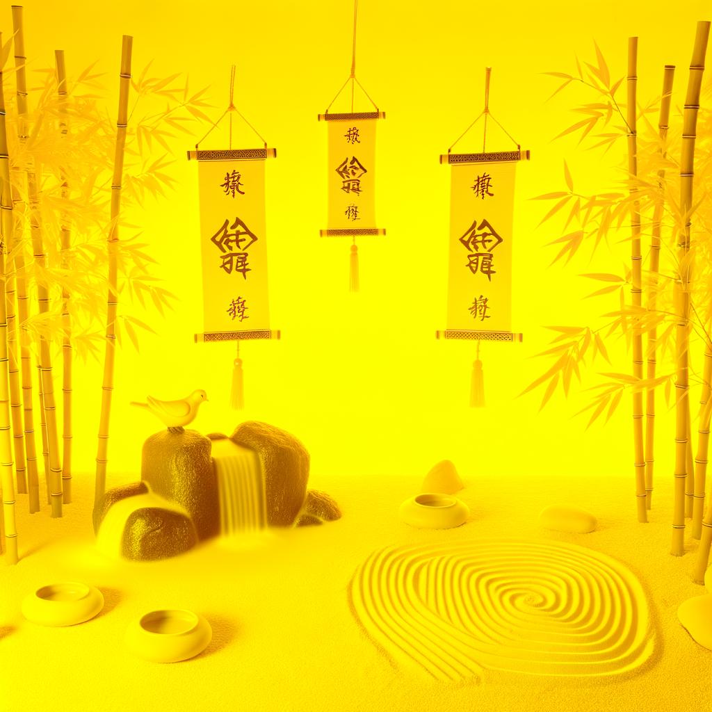 Giallo Per Feng Shui 1 energia solare e gioiosa per equilibrio e vitalità