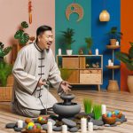 Giua Cantante Feng Shui Le armonie vocali di Giua Cantante si intrecciano come un arazzo feng shui di emozioni e suoni