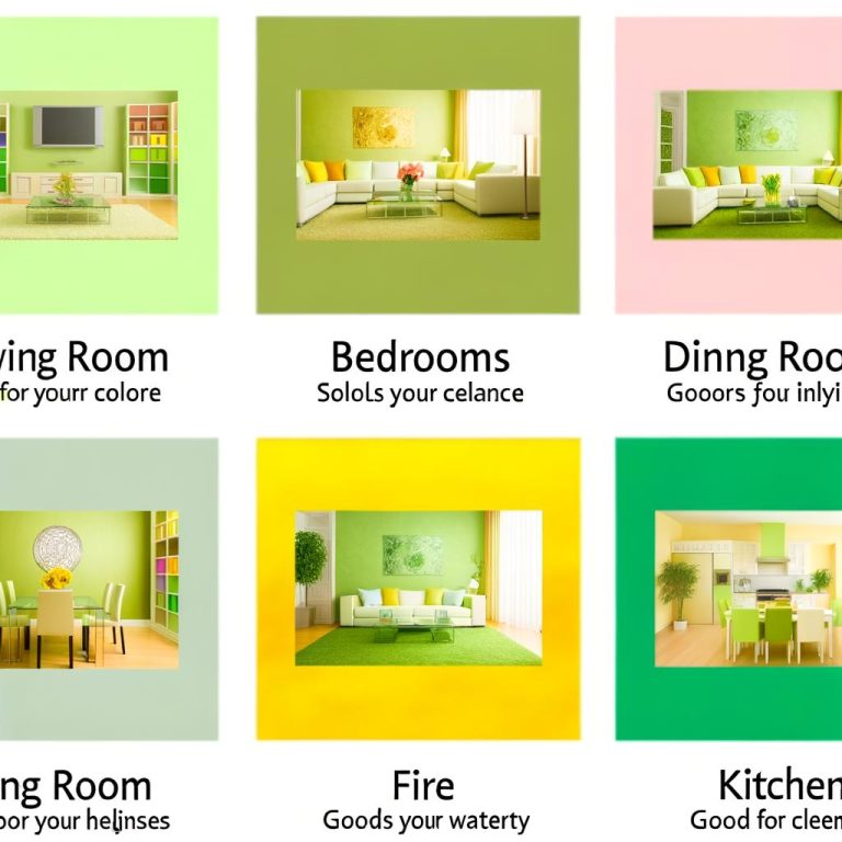 scegli i toni giusti per ogni ambiente