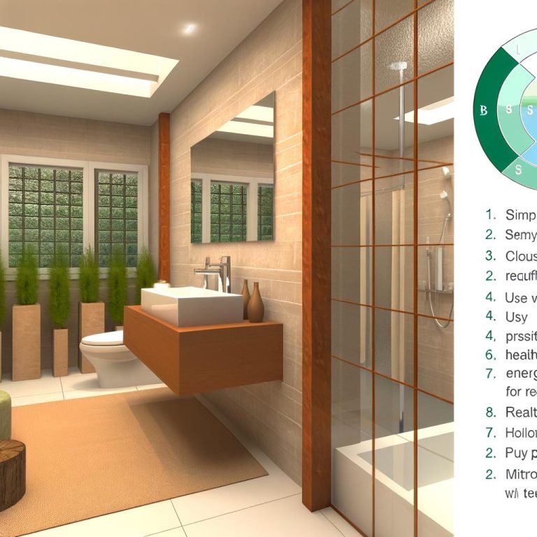 Creare un ambiente armonico nel bagno secondo il Feng Shui per favorire il benessere e l'energia positiva