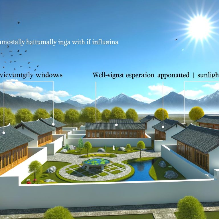 Massimizza l'energia positiva nell'architettura cinese con l'influenza del Feng Shui