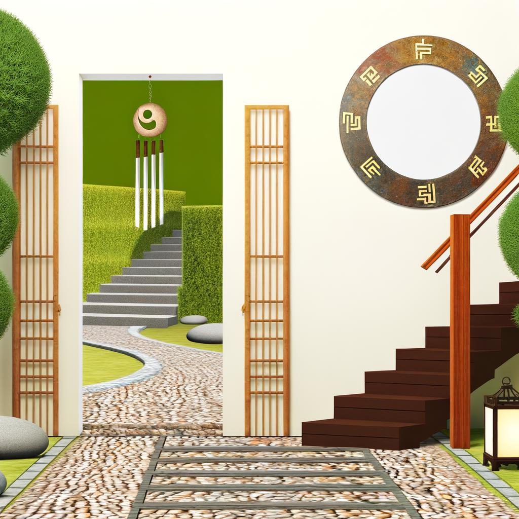 Ingresso Con Scala Di Fronte Feng Shui 1 armonia e positività garantite