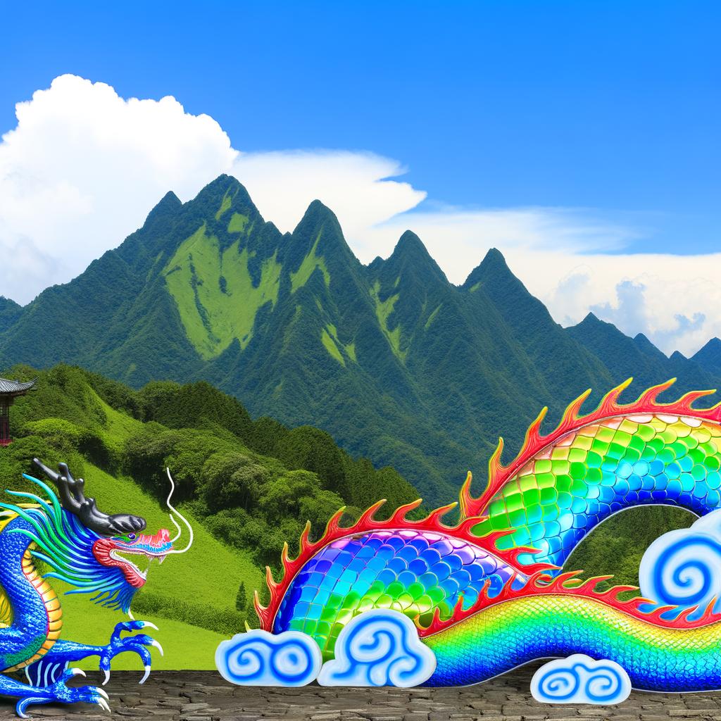 La Montagna E Il Drago Nel Feng Shui 1 Bilancia l'energia tra la montagna e il drago nel Feng Shui per armonia e prosperità