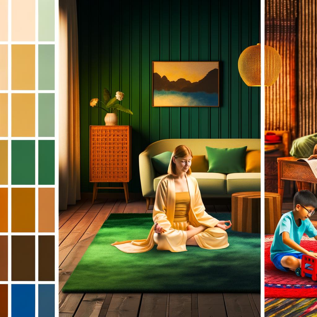 Larmonia Del Colore Secondo Il Feng Shui 1 Bilancia gli elementi e le tonalità per creare armonia del colore secondo il Feng Shui