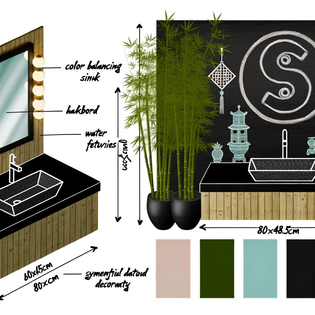 Lavabo Feng Shui 80X48.5 Lavagna 1 Equilibrio e armonia nel tuo bagno con il lavabo Feng Shui 80x48.5, perfetta combinazione di design e funzionalità